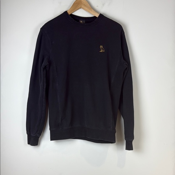 OVO Black and Gold Crewneck Sweater Classic Design - Picture 2 of 10